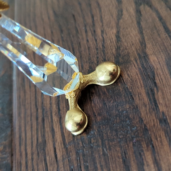 SWAROVSKI I RARE Vintage 1983 Trimlite Giftware Crystal and Gold Circus Clown - Picture 14 of 15